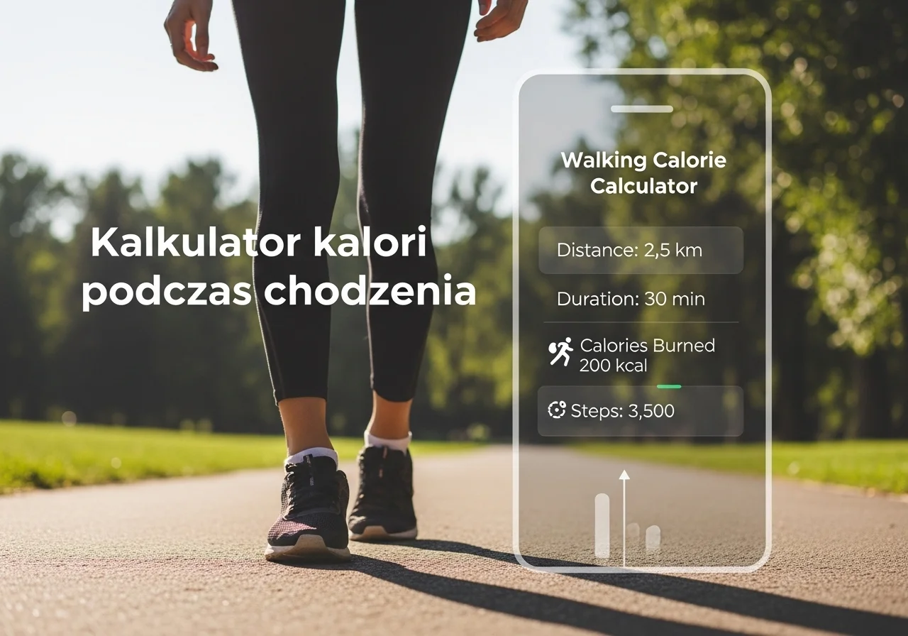 Kalkulator kalorii podczas chodzenia