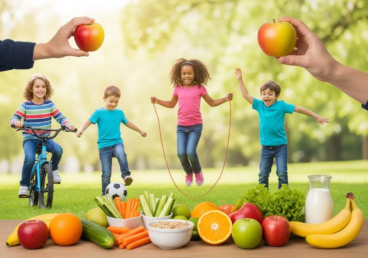 Dzienne zapotrzebowanie kaloryczne dla dzieci